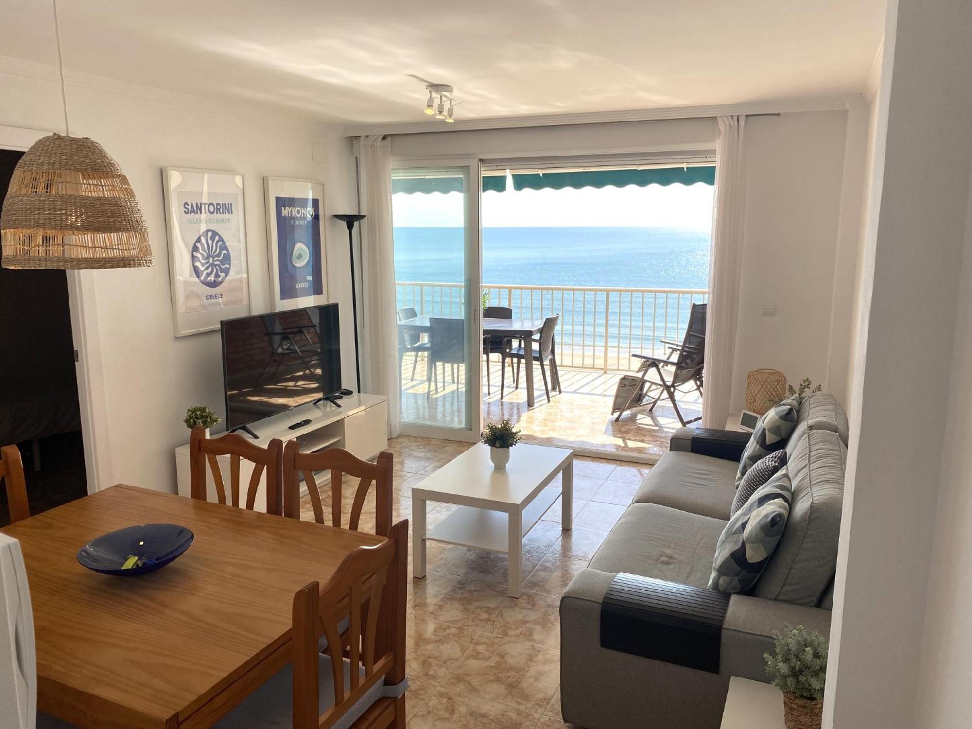 Beachfront And Renovated Apartment Cullera Luaran gambar